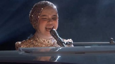 Putri Ariani Sukses Bawakan Lagu U2 di Panggung AGT 2023
